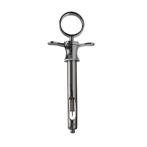 Jeringa Veterinaria de Aspiración y Inyección al por Mayor, de Acero Inoxidable Reutilizable, Instrumentos Quirúrgicos para Perros, Cabeza de Cilindro Personalizada - Product Image 3