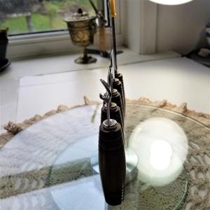 ชุดอุปกรณ์บาร์หรูหราพร้อมด้ามจับไม้ ดีไซน์ทันสมัยด้วยการตกแต่งโลหะ สำหรับใช้ในบ้าน เหมาะสำหรับผู้รักไวน์และการจัดเลี้ยง จากประเทศอินเดีย - Product Image 4