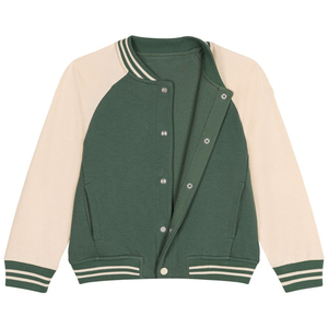 Blouson universitaire en laine premium avec logo personnalisé, broderie de qualité supérieure, style baseball, hiver, grandes tailles, service de vente en gros, fourrure - Product Image 3