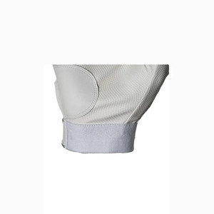 Guantes de bateo de críquet en blanco y negro, ligeros, guantes de bateo de béisbol con ajuste en la palma para deporte - Product Image 6