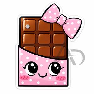 Acrylic Chocolate With Bow <b>Lash</b> Tile Sustainable Custom Logo Private Label Eyelash <b>Extension</b> Holder Beauty Instrument - Product Image 1