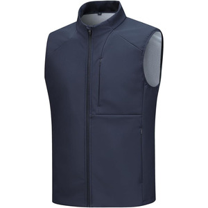 Chaleco Softshell Personalizado para Hombre, Chaleco de Forro Polar Cálido, Chaleco Softshell con Ribete, Chaleco para Otoño e Invierno - Product Image 1