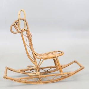 Elección superior juguetes de interior para niños paseo en animal mejor calidad ratán madera balancín caballo madera balancín Silla de caballo - Product Image 6