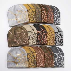 Bonnet unisexe en jacquard, bonnet d'hiver tricoté personnalisé en fibre acrylique, impression numérique, vente en gros pour les voyages - Product Image 5