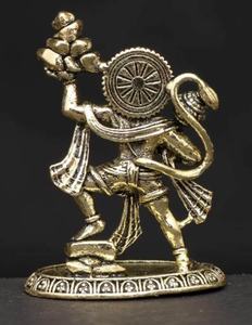 Estatua Grande de Latón del Señor |   Dios hindú de la suerte, decoración para el templo del hogar - Product Image 4