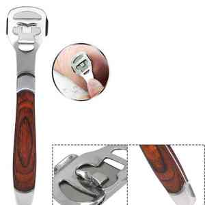 Pedicure Foot File Callus Remover Easy to Use Stainless Steel Dead Skin Remover Foot Scraper Callus <b>Razor</b> (Foot Scraper) - Product Image 2