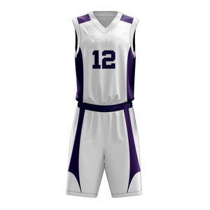 Nouvelle tenue de basketball pour hommes 2026 – Style personnalisé, sublimation, entraînement, design d'équipe, grandes tailles, réversible, imprimé, respirant - Product Image 2