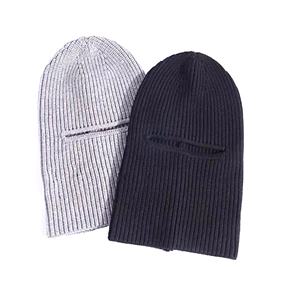Gorro de punto de invierno personalizado gorros cálidos con máscara de esquí 2026 - Product Image 1
