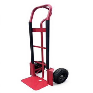 รถเข็นขนของ Caldwell โครงเหล็กแข็งแรงทนทาน ปรับแต่งได้ตามต้องการ ล้อลม 4 ชั้น เคลือบสีฝุ่น สำหรับงานอุตสาหกรรม รับน้ำหนักได้ 250 กก. - Product Image 1