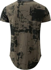 เสื้อยืดผู้ชายดีไซน์พิเศษ คุณภาพพรีเมียม ตัดเย็บตามสั่ง คอวี ทรงปกติ สวมใส่สบาย ระบายอากาศได้ดี แห้งเร็ว เหมาะสำหรับกิจกรรมกลางแจ้ง - Product Image 2