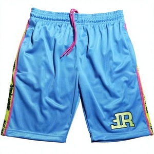 Shorts unisexes RBI 100% polyester tricoté, anti-UV, grandes tailles, écologiques, respirants, antibactériens, sans coutures, coupe classique - Product Image 5