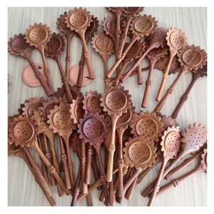 Handmade Wooden <b>Serving</b> <b>Spoon</b> from Vietnam for Home Kitchens Food Preparation Restaurant Use Retail Packaging and Giftware - Product Image 3
