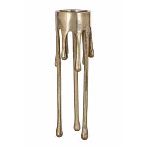 Hot Selling Long Candle Holder with Teardrop Design Gold Polish Candle Holder <b>Mantelpiece</b> Festive Occasion Decorative Holder - Product Image 1