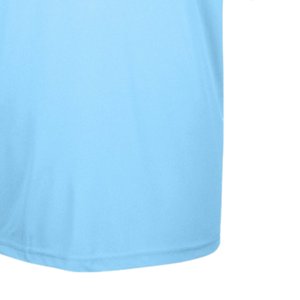 เสื้อโปโลชาย ปักโลโก้ สีฟ้าอ่อน แขนสั้น คอปก ผ้าคอตตอนผสม ลำลอง ธุรกิจ กอล์ฟ ยูนิฟอร์ม ชุดทำงาน - Product Image 5