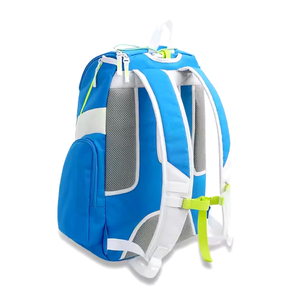 Mochila de Béisbol Azul con Soporte para Bate, Guante, Compartimento para Zapatos con Cordón Elástico para Niños, Deportes al Aire Libre - Product Image 3