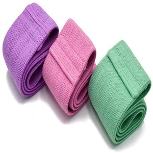 Bandas de Resistencia Ajustables Portátiles de Tela de Poliéster Tipo Lazo para Ejercicio de Glúteos y Fitness al por Mayor - Product Image 3