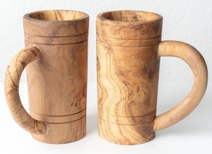 Wooden Coffee Mug Handmade Solid Wood <b>Cup</b> Natural Finish Rustic Style Eco Friendly Drinking Mug for Tea Coffee - Product Image 4