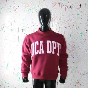 Sudadera con Capucha UCA DPT Marrón, 100% Algodón, Apliques Bordados, Media Cremallera, para Invierno, CLUSH SPORTS - Product Image 2