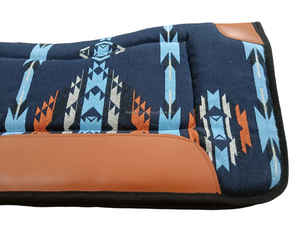 ผ้าฝ้ายออกแบบใหม่อย่างชาญฉลาด Navajo อานม้าแผ่นหนังแท้สีน้ำตาลหนังอินเดียขนาด30x3 0/32X32ปรับแต่ง OEM/ODM - Product Image 4