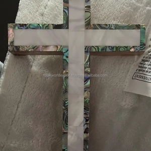 Wholesale Mother of pearl Inlay Holy <b>Wall</b> Cross Catholic <b>Wall</b> <b>Crucifix</b> Wood Cross Christmas <b>Wall</b> Decorative from Vietnam By FWE - Product Image 4
