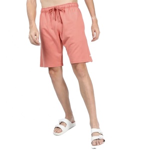 Pantalones Cortos Casuales para Hombre con Logotipo Personalizado, Cintura Elástica con Cordón, Transpirables, Tejidos, Holgados - Product Image 1