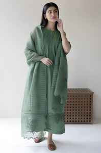 Salwar Kameez Indio de Lino de Invierno, Diseño de Alta Costura, Transpirable, Personalizable, Listo para Usar, Precio al por Mayor - Product Image 3