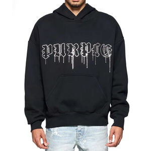 Sudadera con Capucha de Invierno con Logotipo Personalizado de Alta Calidad para Hombre, Corte Regular, Algodón y Poliéster, 2 Piezas, Diseño Personalizado - Product Image 1