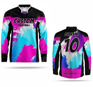 REXFIT SPORTS - Camiseta de Paintball Personalizada por Sublimación, Uniforme de Equipo OEM, Fabricante de Pakistán, Logotipo Personalizado, Ropa Deportiva al por Mayor - Product Image 4
