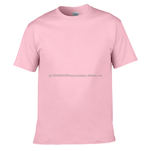 Alta calidad 100% algodón cómodo suave y barato regular ajustado camisetas Unisex camisetas logotipo personalizable - Product Image 1