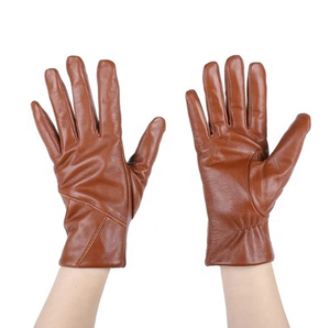 Guantes de cuero suave y cómodos para hombre, cálidos, para invierno, para exteriores, informales, elegantes, a la moda, equipo de protección para las manos - Product Image 5