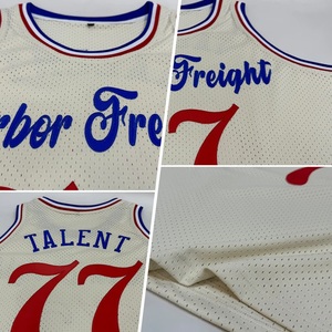 ผู้ผลิตเสื้อบาสเก็ตบอล OEM รับสั่งทำชุดทีมพร้อมพิมพ์ลายตามต้องการ พร้อมชื่อ หมายเลข และสีที่กำหนดเอง - Product Image 5