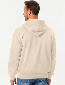 Sudadera con Capucha Personalizada con Logotipo para Hombre, Talla Grande, de Algodón Grueso, Felpa, Calidad Premium, Estilo Urbano, Cálida para Invierno - Product Image 2