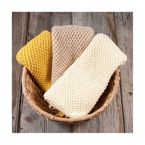 Mignon coeur brodé élégant 100% coton biologique GOTS personnalisé absorbant les hautes eaux serviettes de cuisine de golf écologiques - Product Image 4