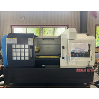 Tour CNC entièrement automatique CK6140, centre de tournage horizontal adapté au traitement des métaux, petit tour CNC CK6140