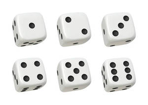 Dés en plastique colorés D6 – Accessoires de jeu amusants et élégants pour Ludo, jeux de société et divertissement familial - Product Image 2