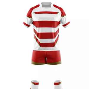 Uniforme de Rugby de Manga Corta para Entrenamiento de Alta Intensidad, Diseño Avanzado para Deportistas - Product Image 4