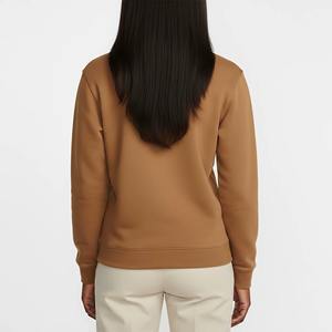 Vente en gros de sweats à capuche pour femmes en coton 100% écologique 350 g/m², sweats à capuche d'hiver, logo personnalisé, manches longues - Product Image 3
