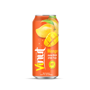 VINUT Vietnam 490ml Bebida de jugo sin azúcar, muestra gratis, con pulpa, Etiqueta Privada, precio de fábrica Vietnam - Product Image 1