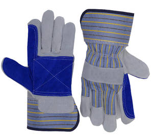 Guantes de Seguridad de Cuero Anticorte, Guantes de Construcción de Alta Calidad, Guantes de Trabajo Industriales al por Mayor - Product Image 1