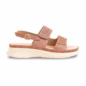 รองเท้าแตะสีชมพูหญิง PU0524เป็นทางการ - Product Image 4