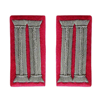 Insignia para blazer ligera hecha a medida, bordada a mano con hilo de plata, tela chenilla, cuero PU, alfabeto, cresta, flor, sombrero
