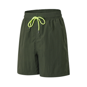 Pantalones Cortos Deportivos para Hombre al por Mayor, de Alta Calidad, de Poliéster/Algodón, de Secado Rápido, Impermeables, con Cintura Elástica, Color Sólido - Product Image 5