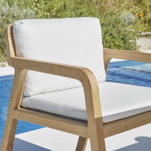Modern Garden <b>Chair</b> Set with UV Resistant PE Wicker Thick Cushions Powder Coated Steel Frame <b>and</b> Glass <b>Table</b> - Product Image 4