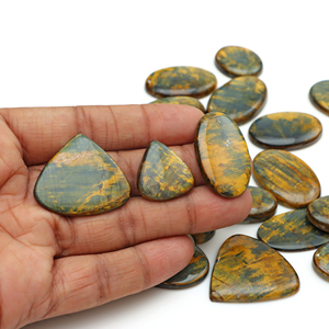 Cabujones Sueltos de Nellite Pietersite Natural Certificados por Terceros, Corte Ovalado, 20-45mm, para Fabricación de Joyería, Venta al Por Mayor - Product Image 2