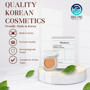 เรเดียนท์ เพียว เอสเซนส์ ไบรท์เทน คุชชั่น ฟาวเดชั่น 23N (14 กรัม) สำหรับทุกสภาพผิวและเฉดสีปานกลาง - Product Image 1