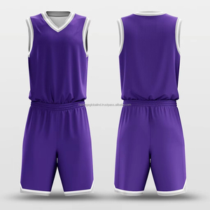 Wholesale Custom Unisex Basketball Jersey Shorts Set Colorful Sublimated Design Quick Dry Breathable Team Uniform Sportswear <b>Kit</b> - Product Image 1