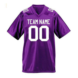 Maillot de football américain sur mesure de qualité supérieure, grande taille, avec logo et numéro personnalisés imprimés - Product Image 1