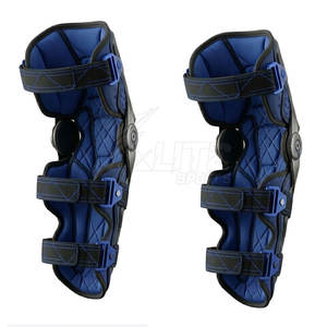 Genouillères de vélo réglables, respirantes et épaisses pour l'extérieur, équipement de protection confortable avec fermeture auto-agrippante - Product Image 2