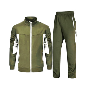 Ensemble de survêtement 2 pièces pour homme, veste de sport à fermeture éclair intégrale et pantalon de compression, vêtements de fitness et de yoga, survêtement de printemps - Product Image 6