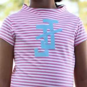 Jack and Jill Girls Striped Cotton Casual <b>Dress</b> <b>Short</b> <b>Sleeve</b> Summer Kids Fashion Comfortable Soft Youth Wear - Product Image 6